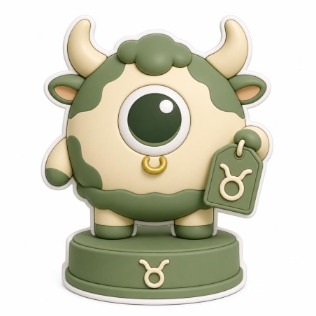 Mokko Tauro: figura del zodiaco, toro verde