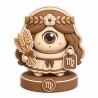 Mokko Virgo: figura del zodiaco, doncella con espigas
