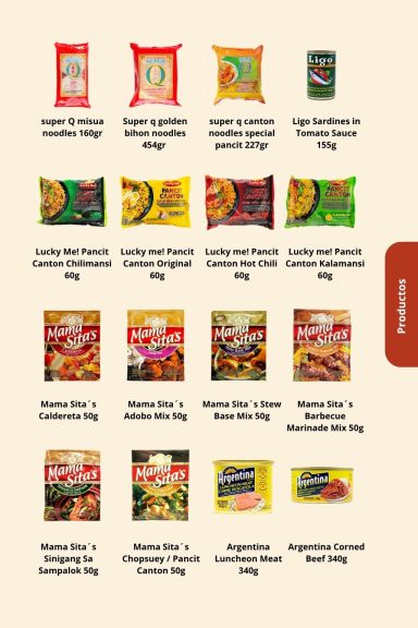 Productos Preventa Punto Asia